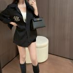 Balenciaga Stone Long-Sleeved Shirt