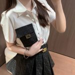 Fendi Jacquard Short-Sleeved Shirts