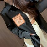Loewe Leather Long-Sleeved Shirt