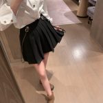 Louis Vuitton Leather Short Skirt
