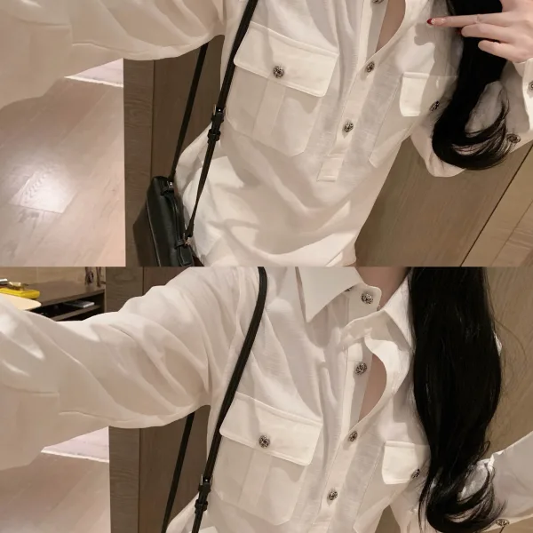Chrome Hearts Leather Shirt