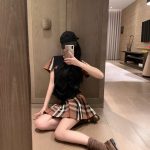 Burberry Plaid Short-Sleeved Shirts