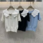 Chanel Gold Short Sleeves