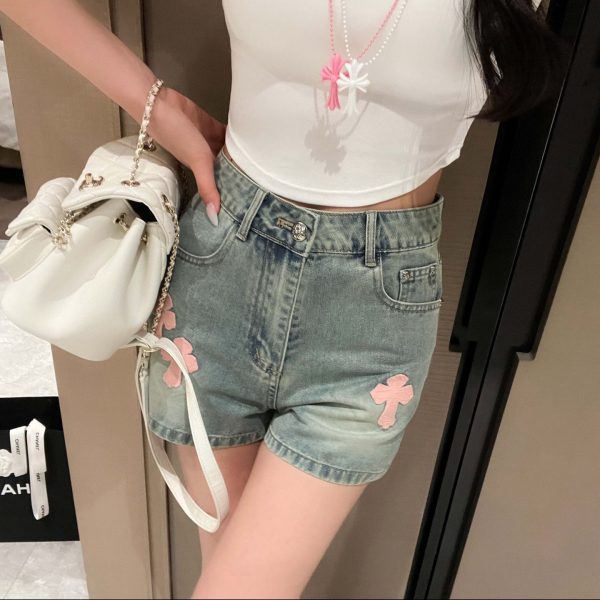 Chrome Hearts Denim Shorts