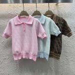 Fendi Jacquard Short Sleeves