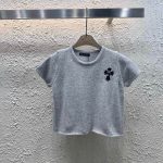 Chrome Hearts Leather Short Sleeves