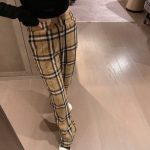 Burberry Plaid Trousers