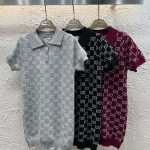 Gucci Jacquard Short-Sleeved Shirts