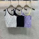 Fendi Jacquard Tank Top