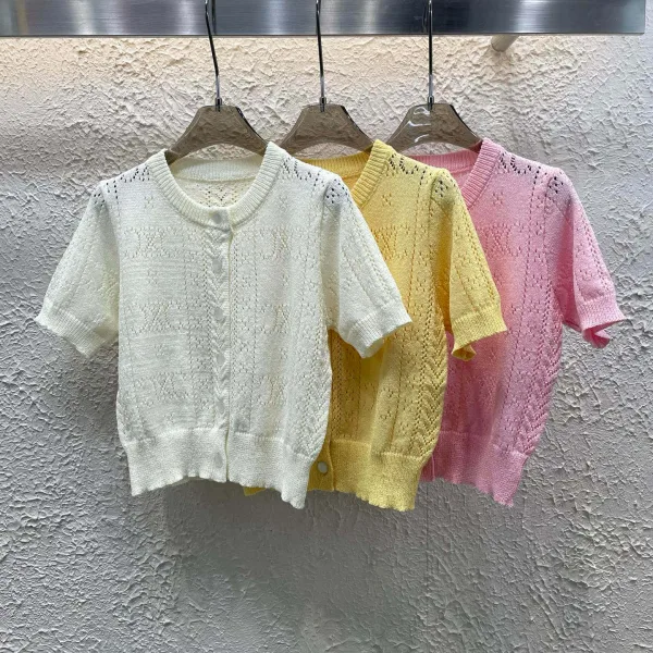 Celine Jacquard Short-Sleeved Shirts