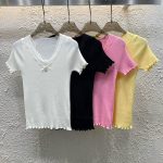 Chanel Lace Short Sleeves