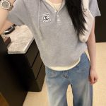 Chanel Leather Short Sleeves