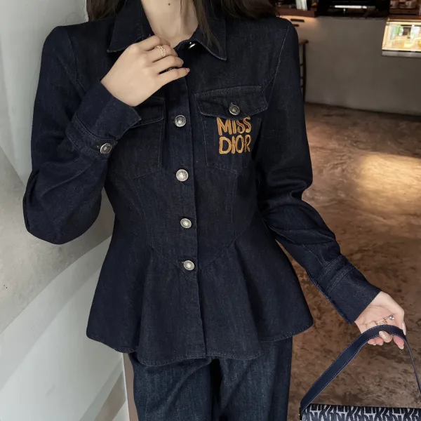 Dior Denim Shirt For Early Spring