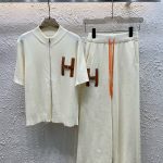HermÃ¨s Leather Short-Sleeved Shirts