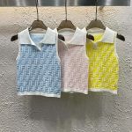 Fendi Jacquard Vest