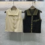 Balmain Gold Vest