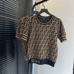 Fendi Jacquard Short Sleeves