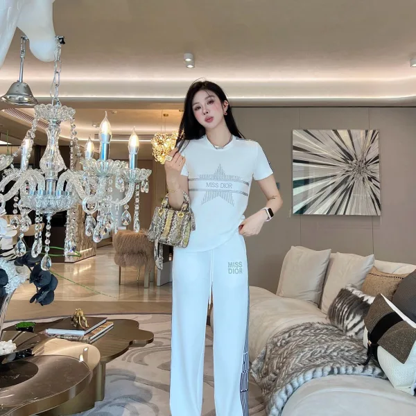 Dior Stone Short-Sleeved Shirts