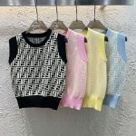 Fendi Jacquard Vest