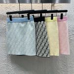 Fendi Jacquard Short Skirt