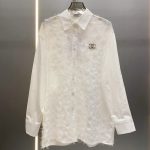Chanel Lace Long-Sleeved Shirt