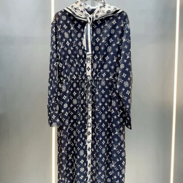 Louis Vuitton Silk Dresses