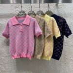 Louis Vuitton Gold Short Sleeves