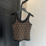 Fendi Jacquard Tank Top
