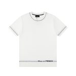 Fendi Knit Fabric Short-Sleeved Shirts For Spring