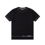 Fendi Knit Fabric Short-Sleeved Shirts For Spring