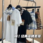 Burberry Leather Short-Sleeved Shirts
