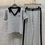 Celine Jacquard Short-Sleeved Shirt