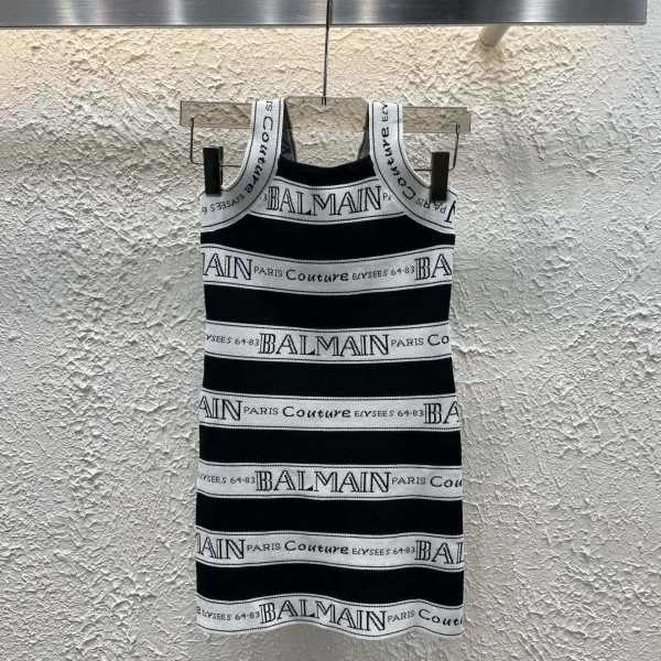 Balmain Jacquard Dress