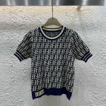 Fendi Jacquard Short Sleeves