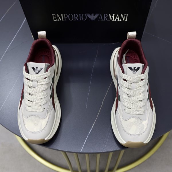 Armani Leather Sneakers