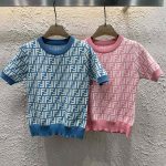 Fendi Jacquard Short Sleeves