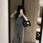 Celine Leather Short-Sleeved Shirt