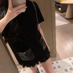 Chanel Leather Short-Sleeved T-Shirt