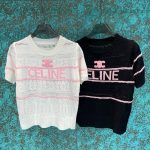 Celine Jacquard Short Sleeves