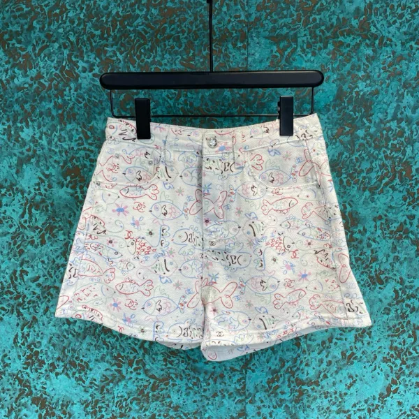 Chanel Denim Shorts