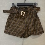 Fendi Jacquard Shorts