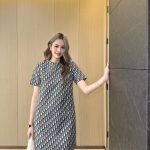 Dior Printed Fabric Dress