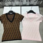 Fendi Jacquard Short Sleeves