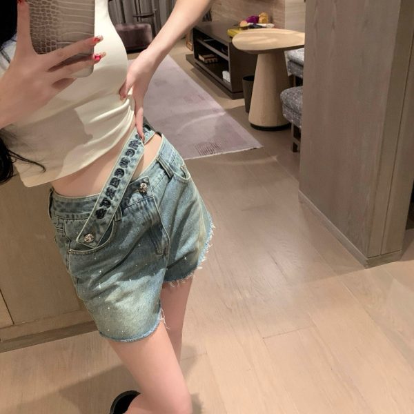 Chrome Hearts Denim Shorts