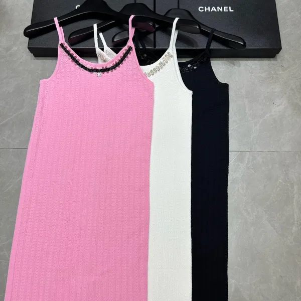 Chanel Spaghetti Straps