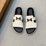 HermÃ¨s Cowhide Slippers
