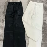 Chrome Hearts Leather Trousers