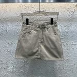 Chanel Denim Short Skirt