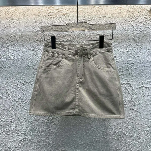 Chanel Denim Short Skirt
