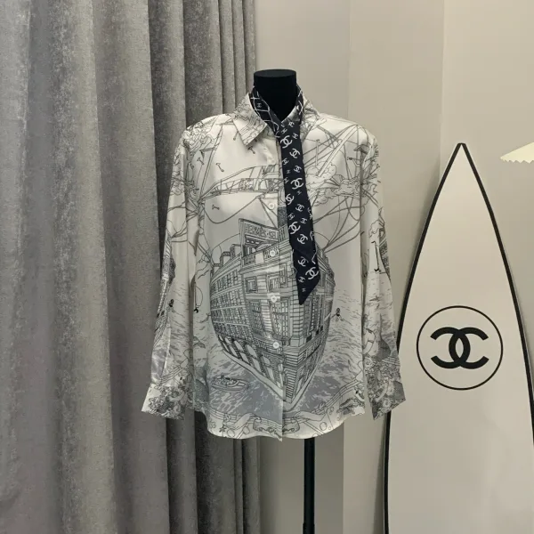 Chanel Satin Shirts